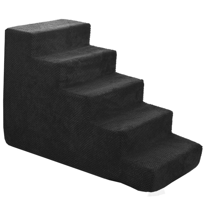 Dog stairs Nevada - Black - 30/40cm